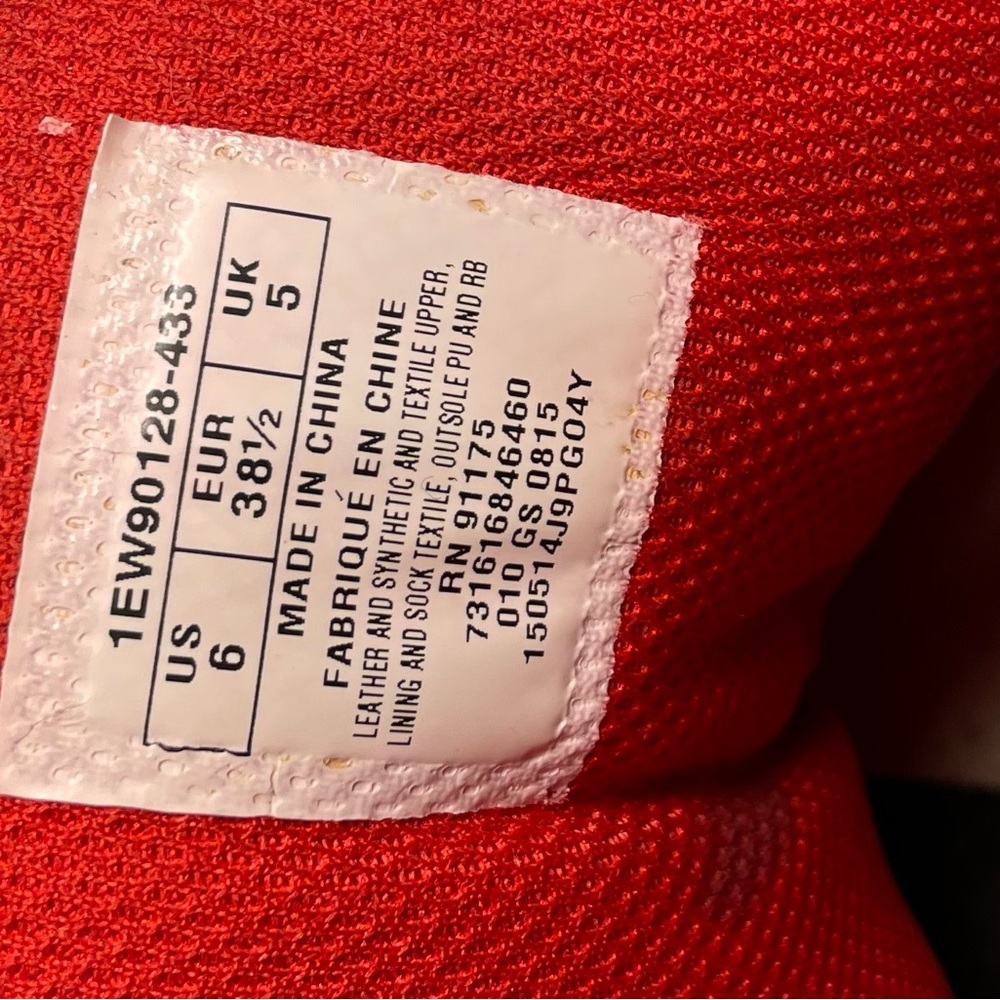 Patrick Ewing 33 Hi Snow Beach 1EW90128-433 Blue Red Yellow & White Size 6 - Picture 10 of 10